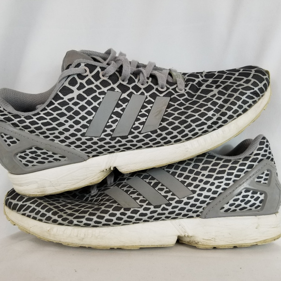 Adidas Originals ZX Flux Mens Running Shoes - Picture 3 of 8